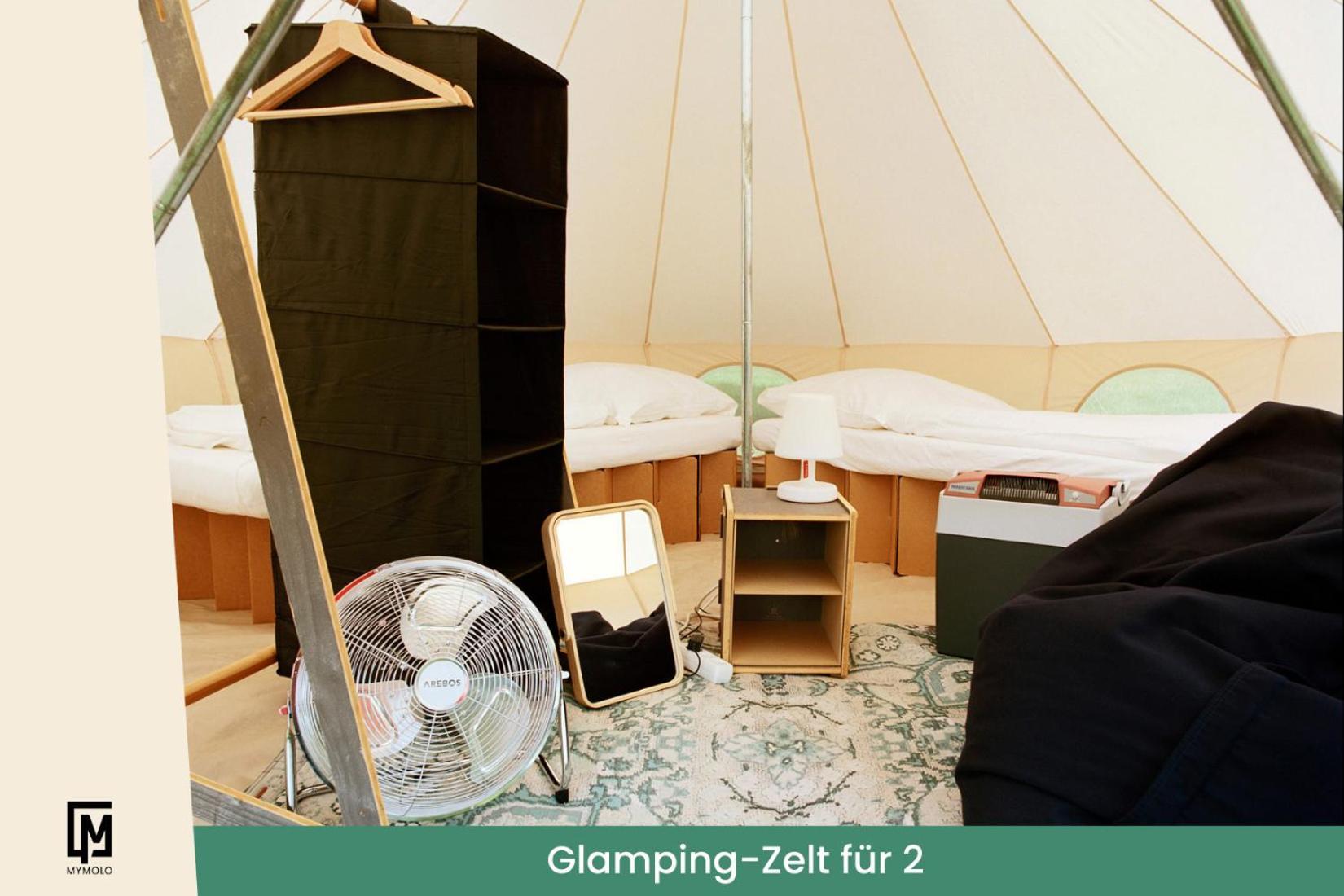 Glamping In Der Zeche Ewald Herten Herten  Εξωτερικό φωτογραφία
