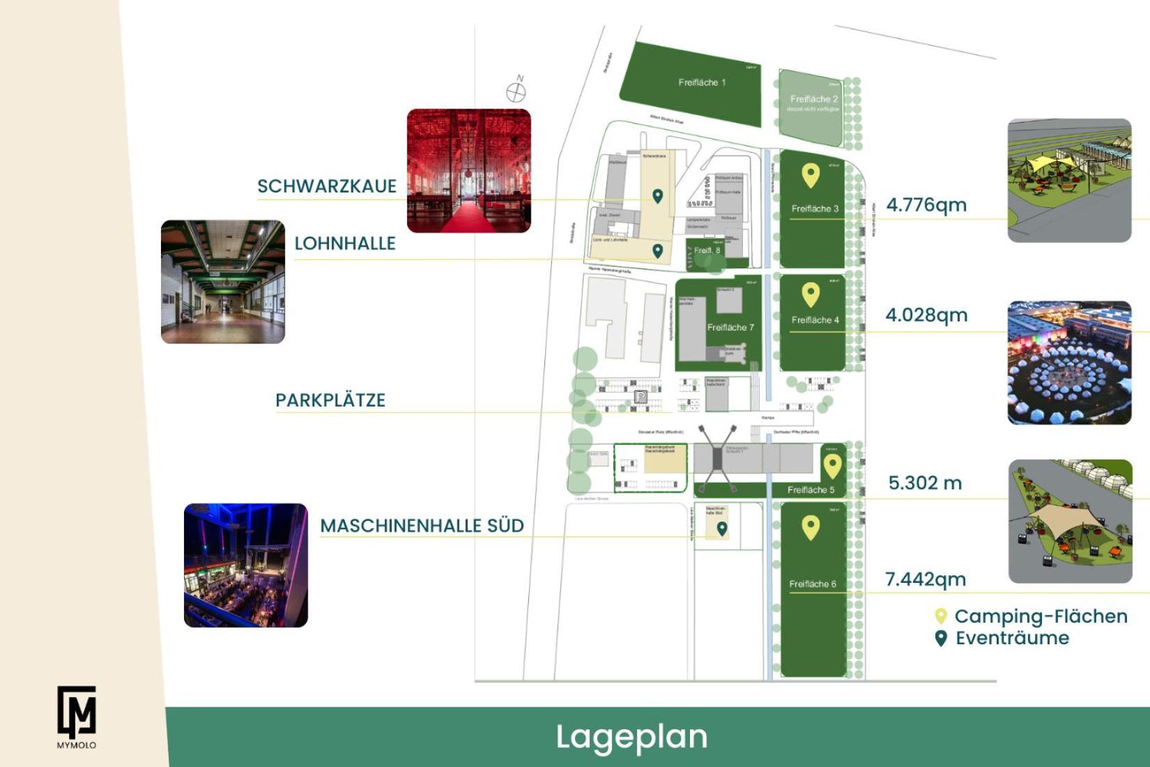 Glamping In Der Zeche Ewald Herten Herten  Εξωτερικό φωτογραφία