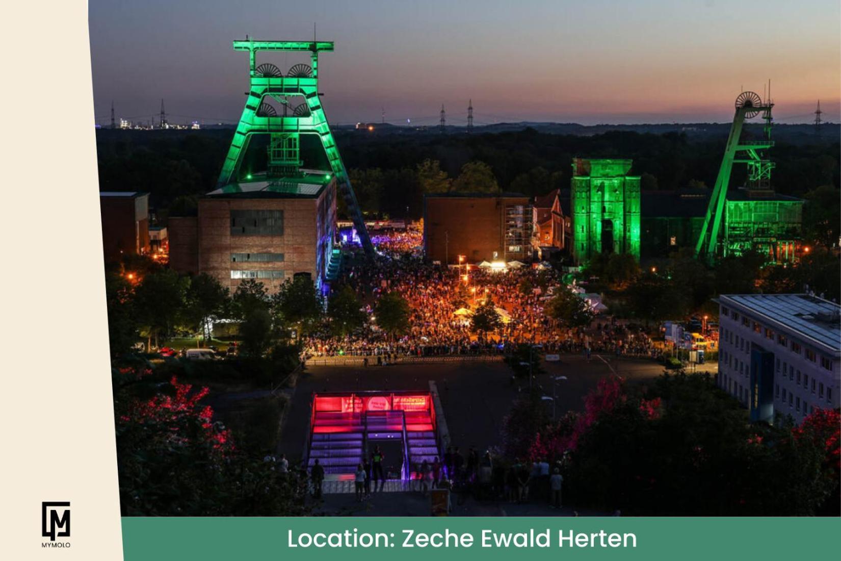 Glamping In Der Zeche Ewald Herten Herten  Εξωτερικό φωτογραφία