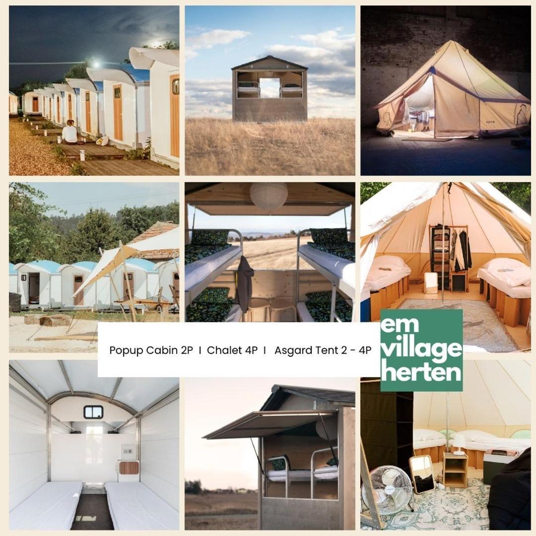 Glamping In Der Zeche Ewald Herten Herten  Εξωτερικό φωτογραφία