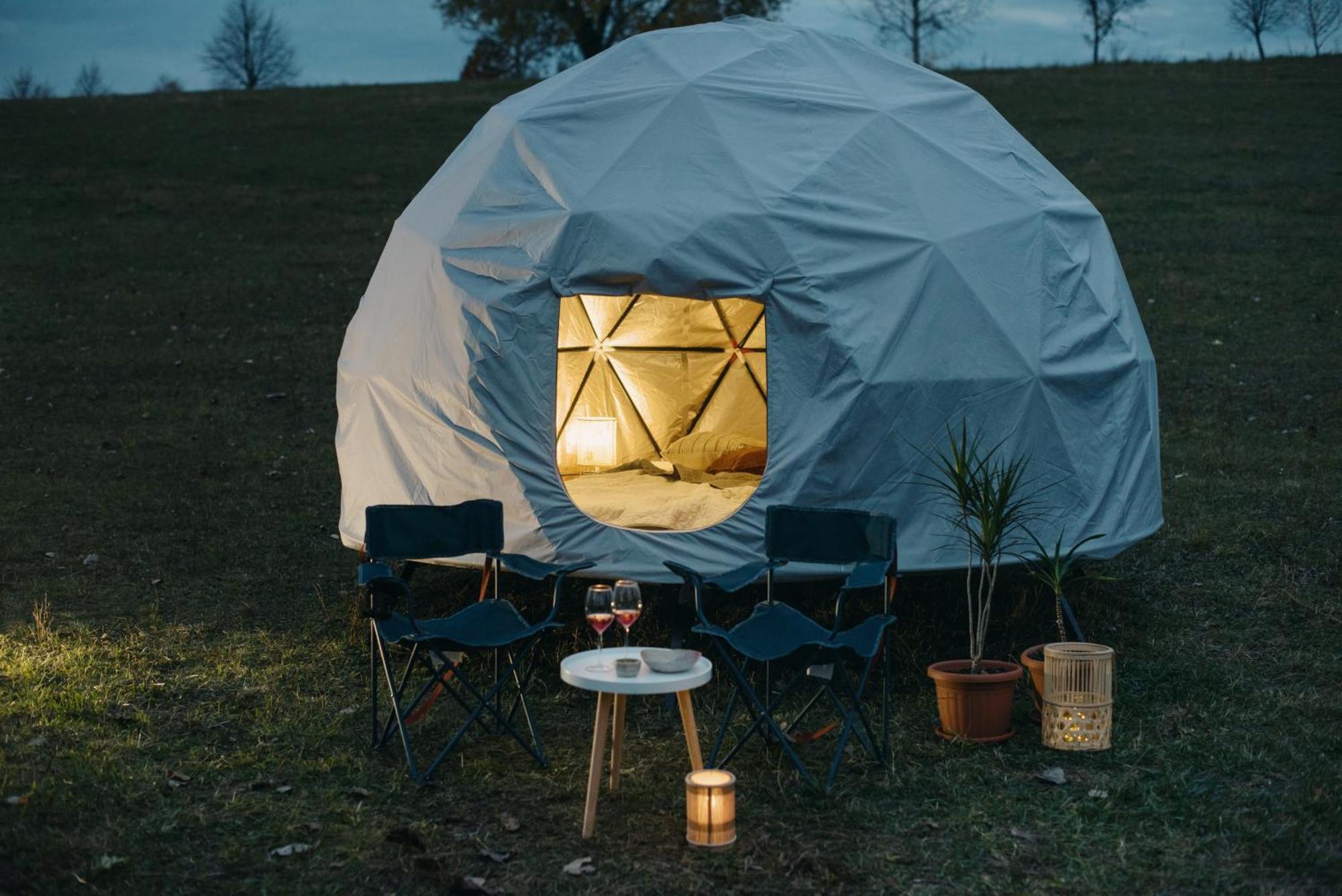 Glamping In Der Zeche Ewald Herten Herten  Εξωτερικό φωτογραφία