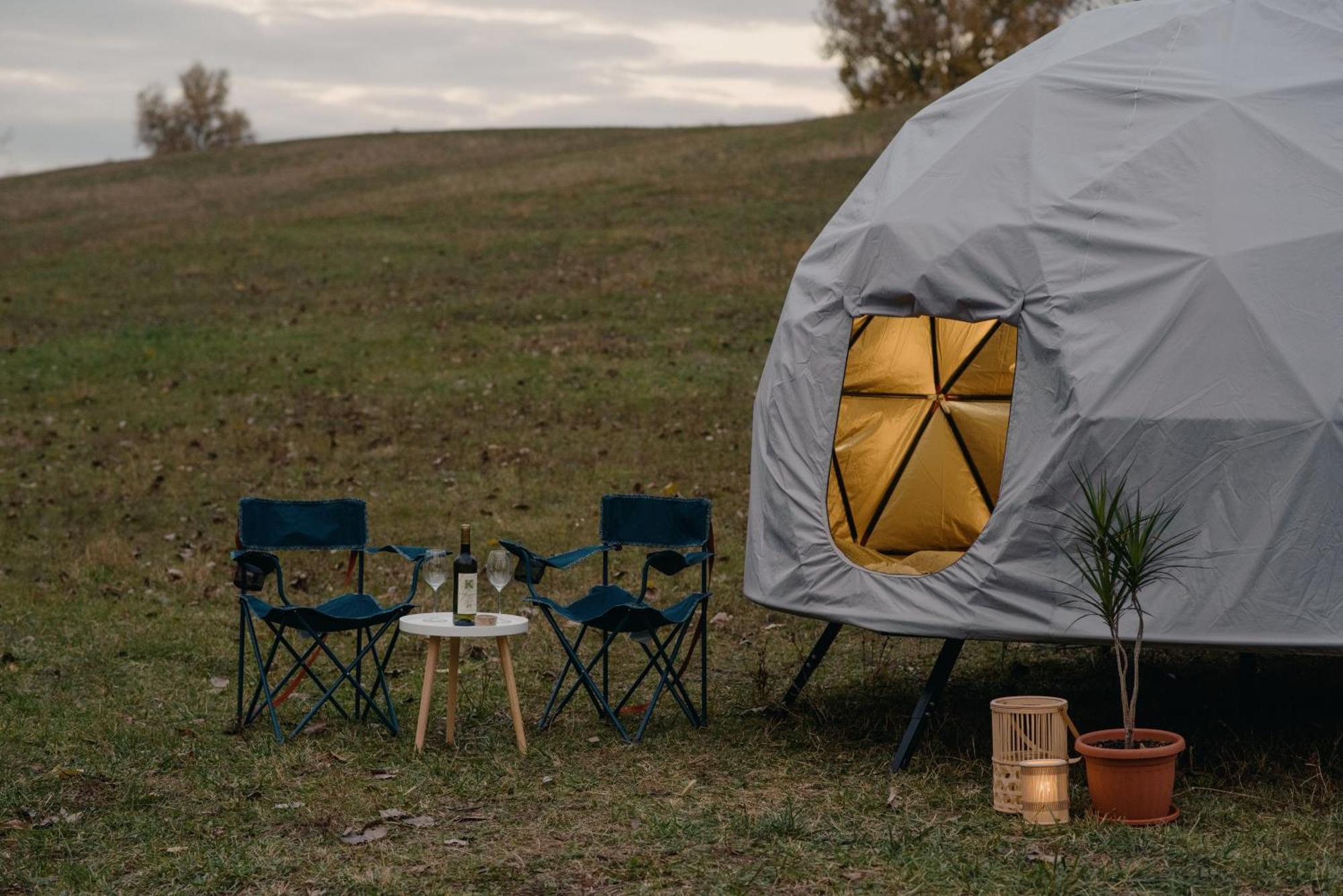 Glamping In Der Zeche Ewald Herten Herten  Εξωτερικό φωτογραφία