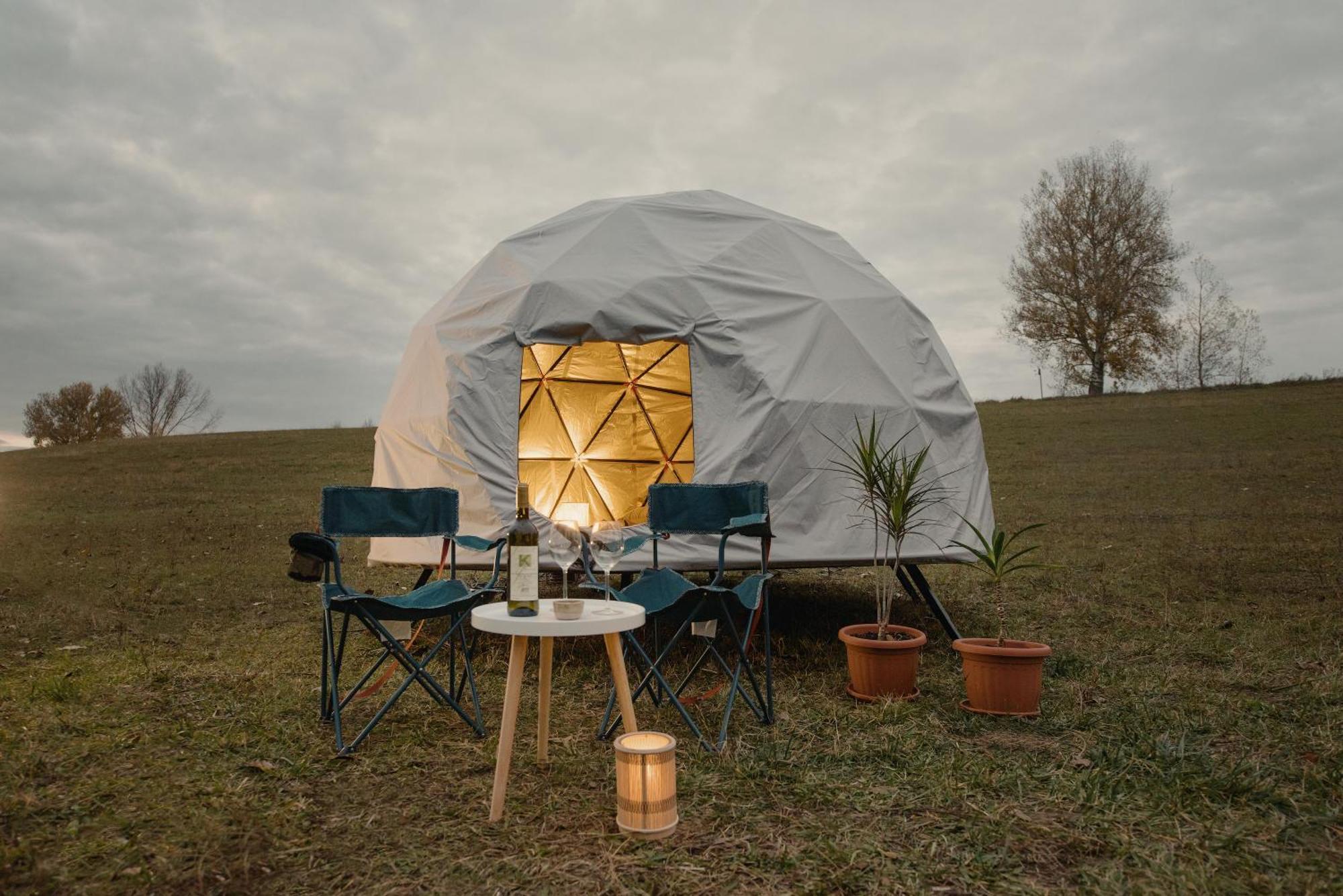 Glamping In Der Zeche Ewald Herten Herten  Εξωτερικό φωτογραφία