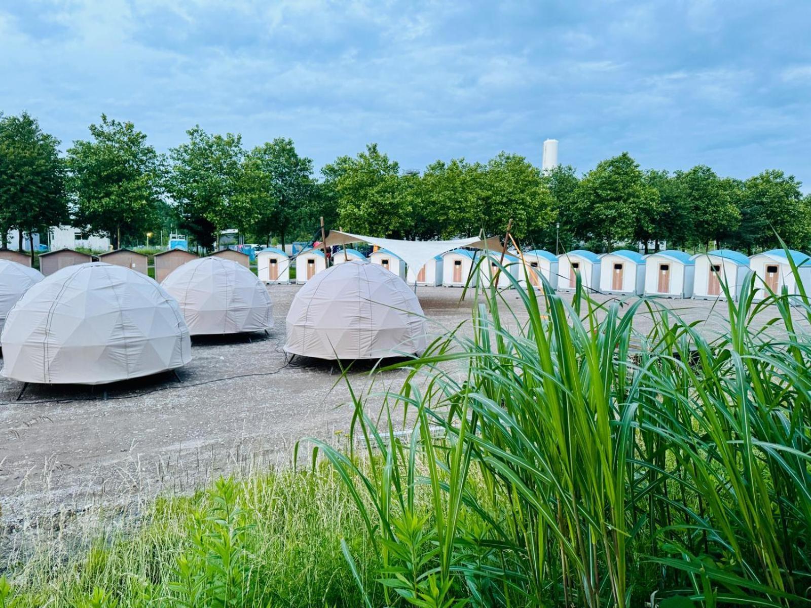 Glamping In Der Zeche Ewald Herten Herten  Εξωτερικό φωτογραφία