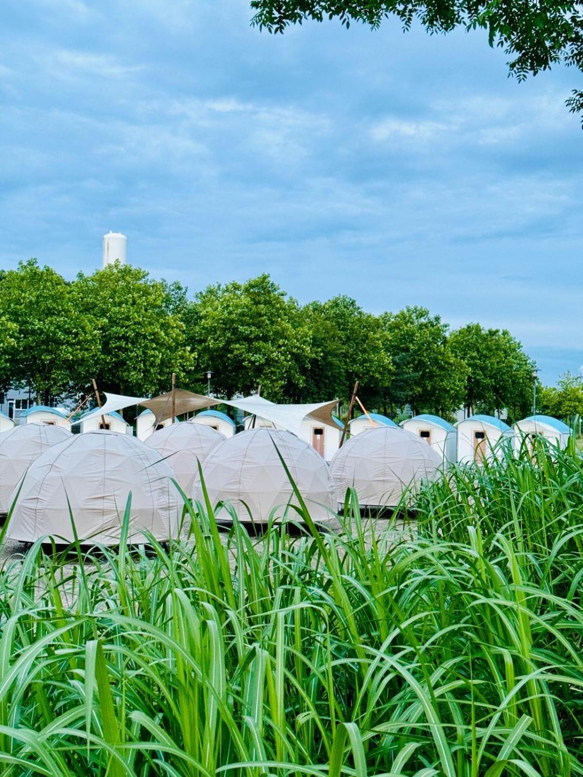 Glamping In Der Zeche Ewald Herten Herten  Εξωτερικό φωτογραφία